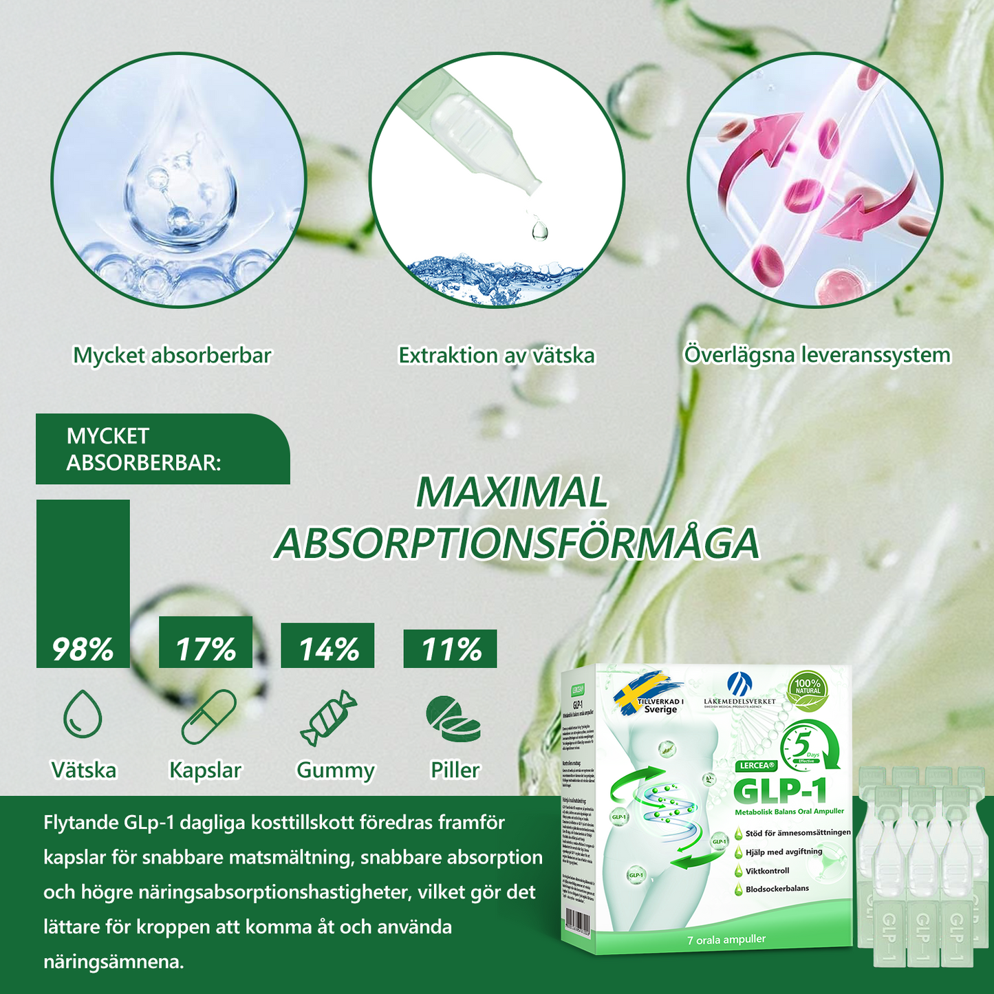 ๐ฅ๐ฅ 30 % RABATT|๐๐๐๐๐๐ผยฎ ๐๐๐-๐ Multifunktionella Orala Ampuller